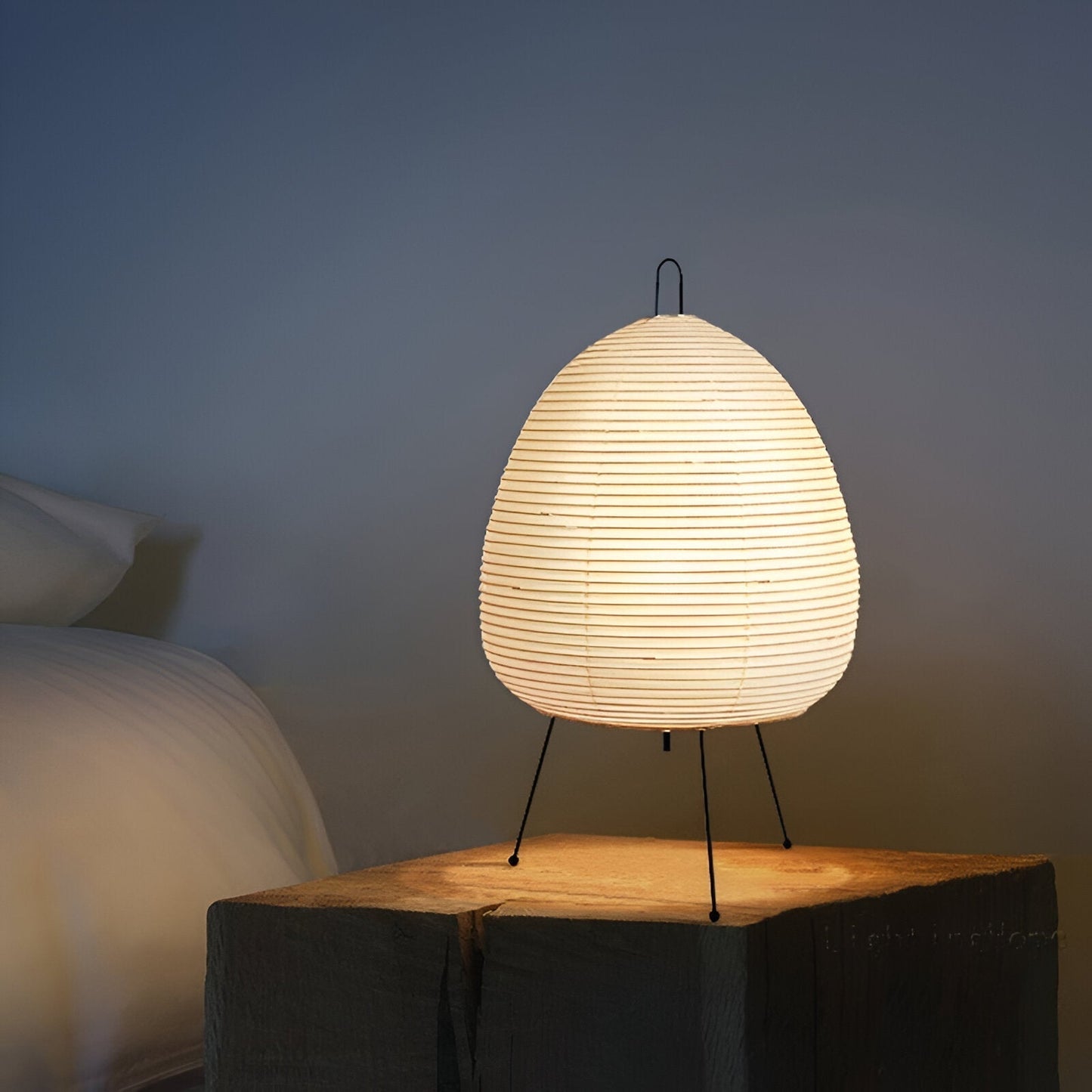 Norvo | ZenLoom – Luksuriøs bordlampe med japansk Wabi-Sabi design for mykt lys