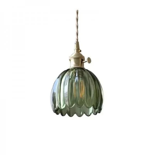 Norvo | Glass Flower Pendant Light – Japansk stil