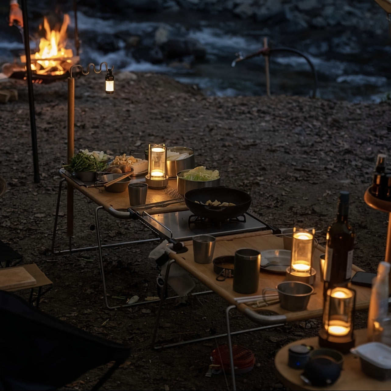 Norvo | Japansk Stil LED Touch Bordlampe - ZenLight