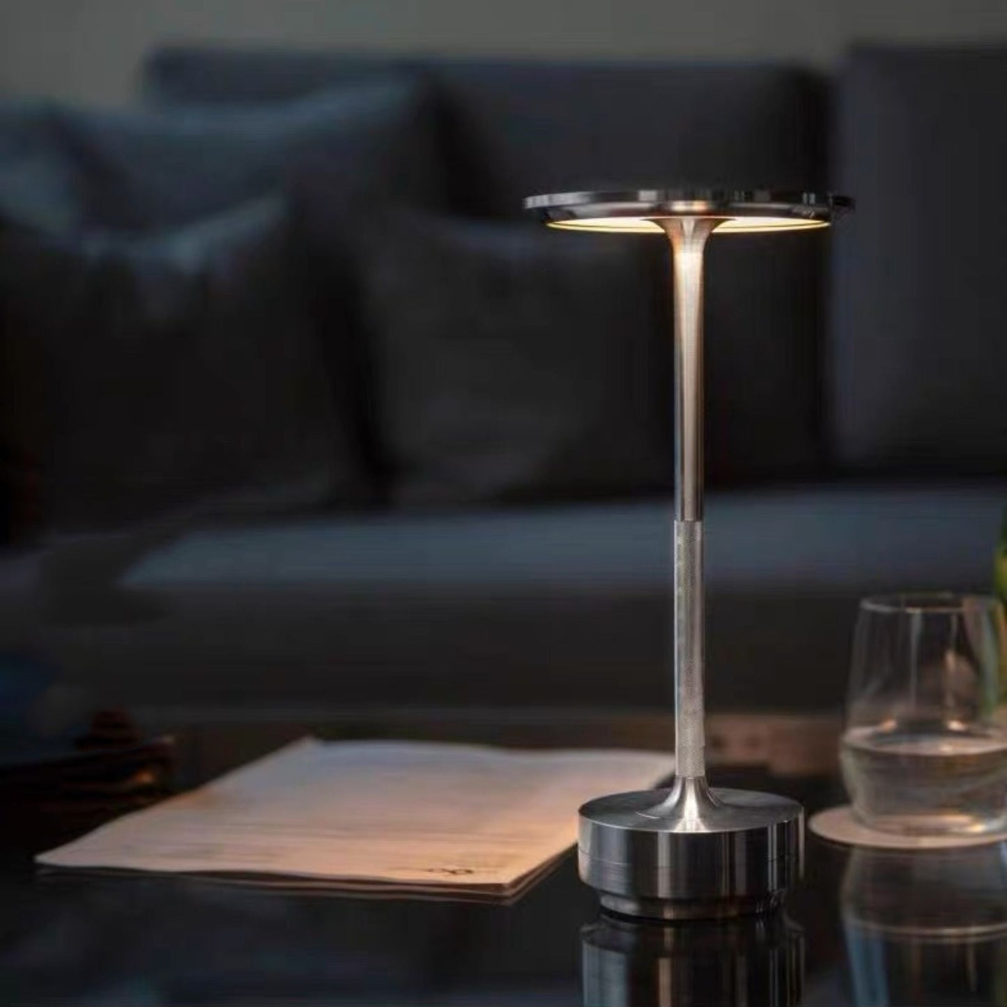 Norvo | Japansk Stil LED Touch Bordlampe - ZenLight