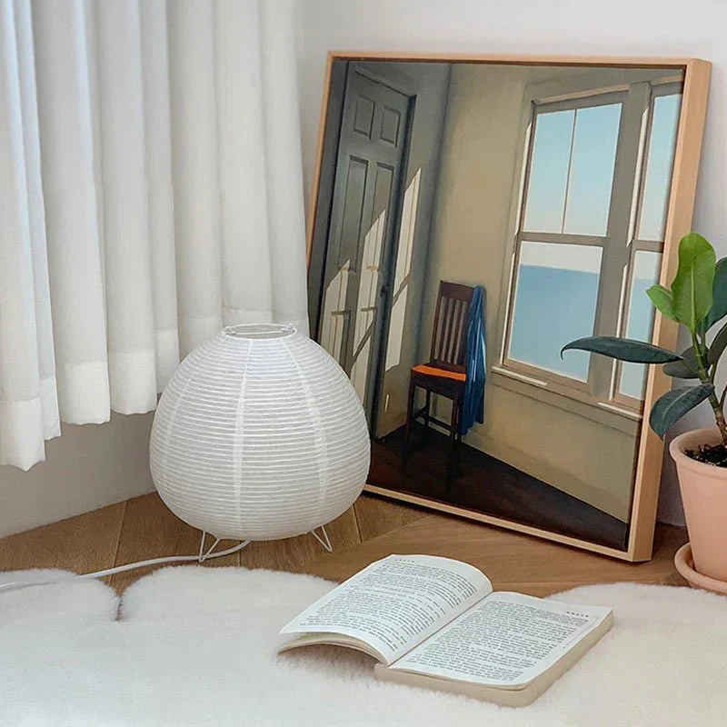 Norvo | ZenGlow – Elegant bordlampe i Wabi Sabi stil for et beroligende interiør