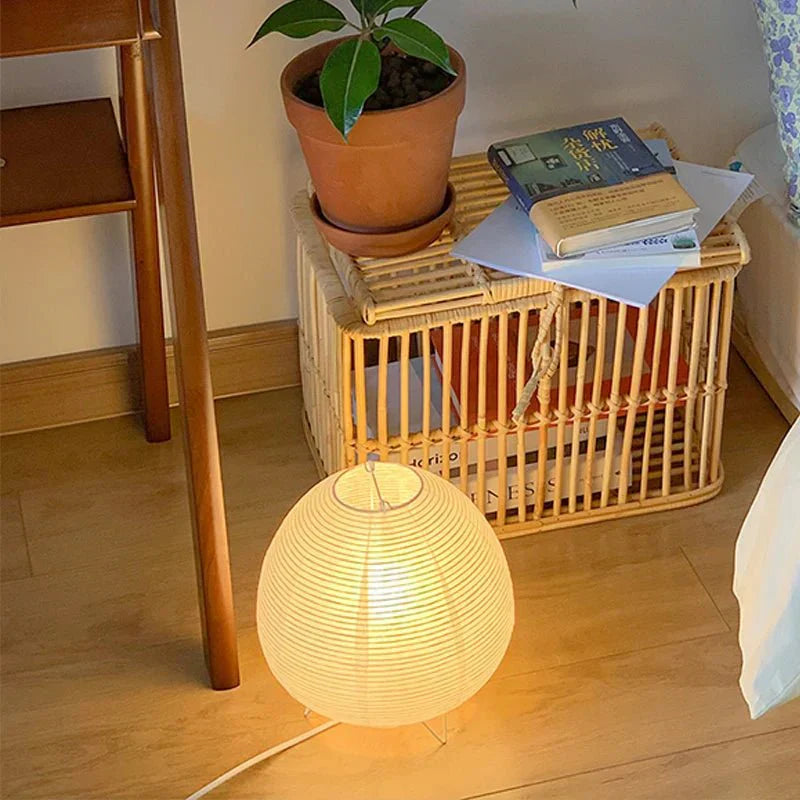 Norvo | ZenGlow – Elegant bordlampe i Wabi Sabi stil for et beroligende interiør