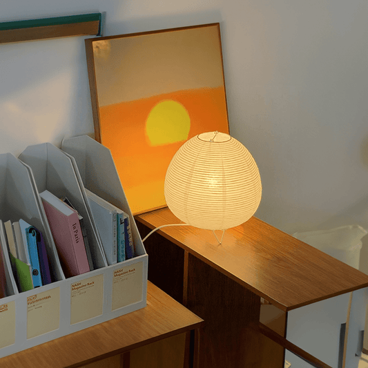 Norvo | ZenGlow – Elegant bordlampe i Wabi Sabi stil for et beroligende interiør