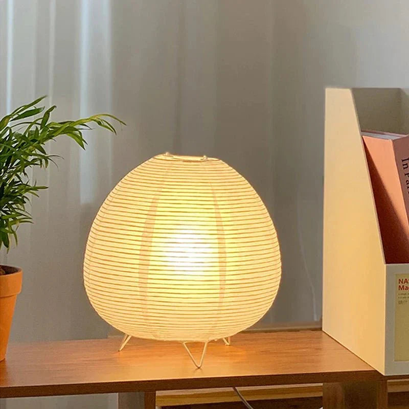 Norvo | ZenGlow – Elegant bordlampe i Wabi Sabi stil for et beroligende interiør