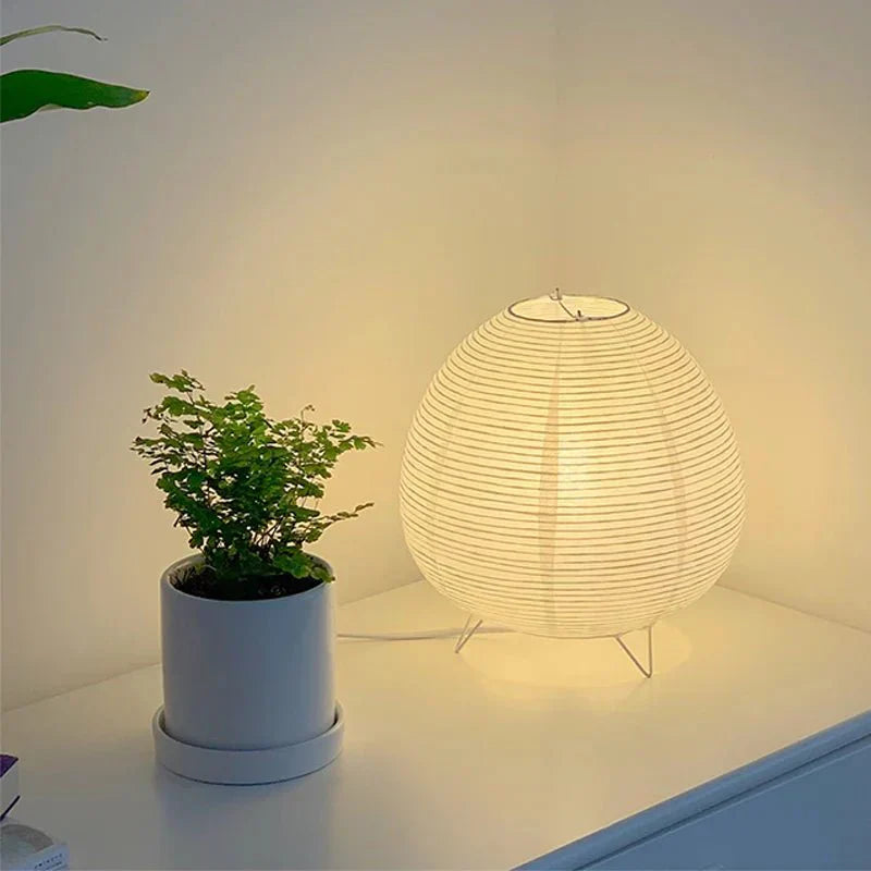 Norvo | ZenGlow – Elegant bordlampe i Wabi Sabi stil for et beroligende interiør