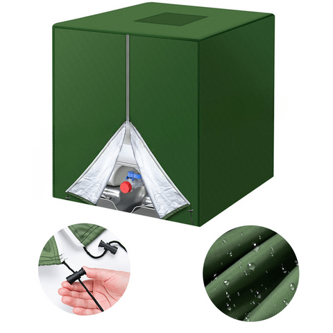 Norvo | AquaShield Cover | UV-Resistent Vanntett Tankbeskytter 1000L