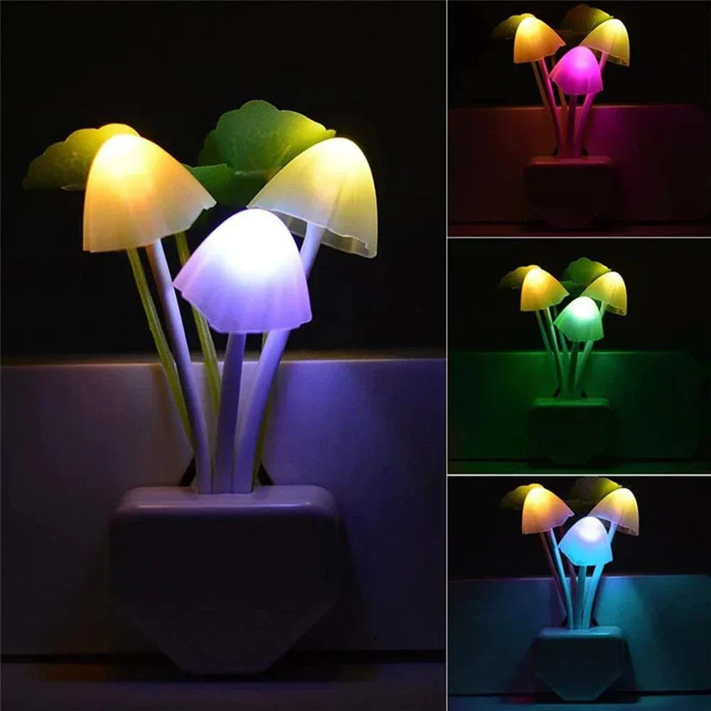 Norvo | Sopplampe Nattlys LED – Energibesparende med Smart Sensor | Magisk Stemningsbelysning for Barnerom