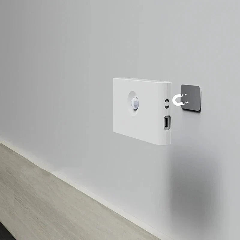 Norvo | Trådløse LED Nattlamper med Bevegelsessensor | USB-oppladbare | Mykt Varmt Lys