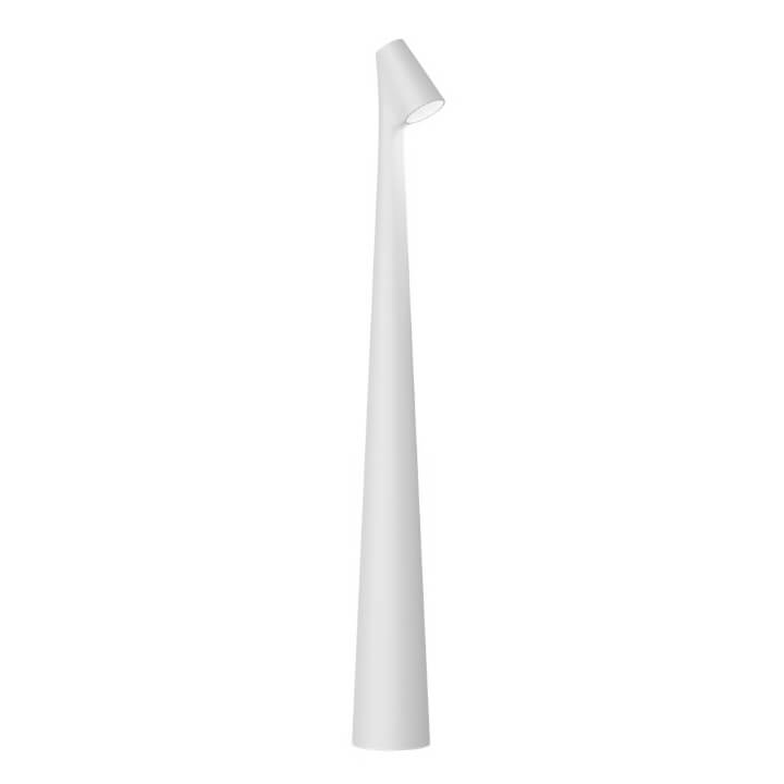 Norvo | Skulpturell Bordlampe Trådløs LED Lampe Solid Aluminiums 10000mAh Batteri 3-Nivå Dimming CRI 90 USB-C Ladekontakt Varm Hvit 2700K