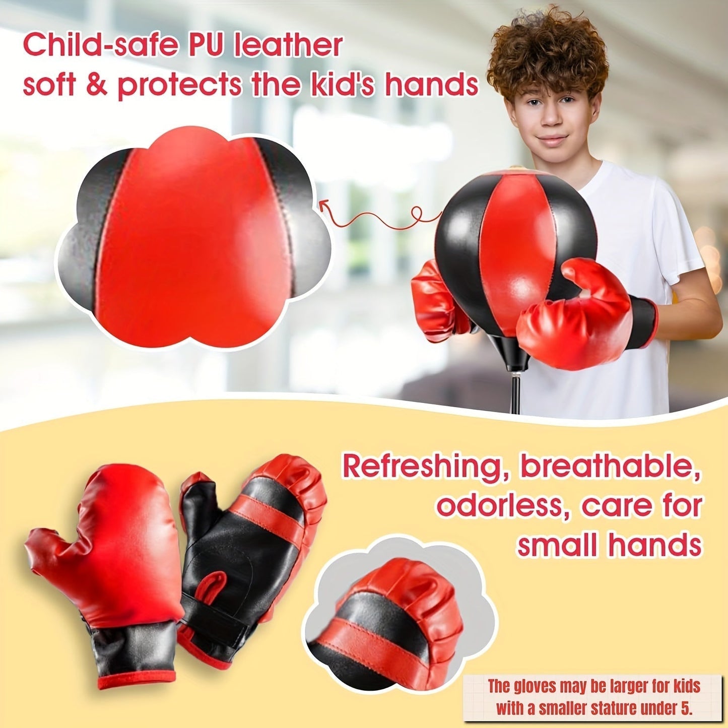 Norvo | Junior Punching Bag Set - PowerPunch