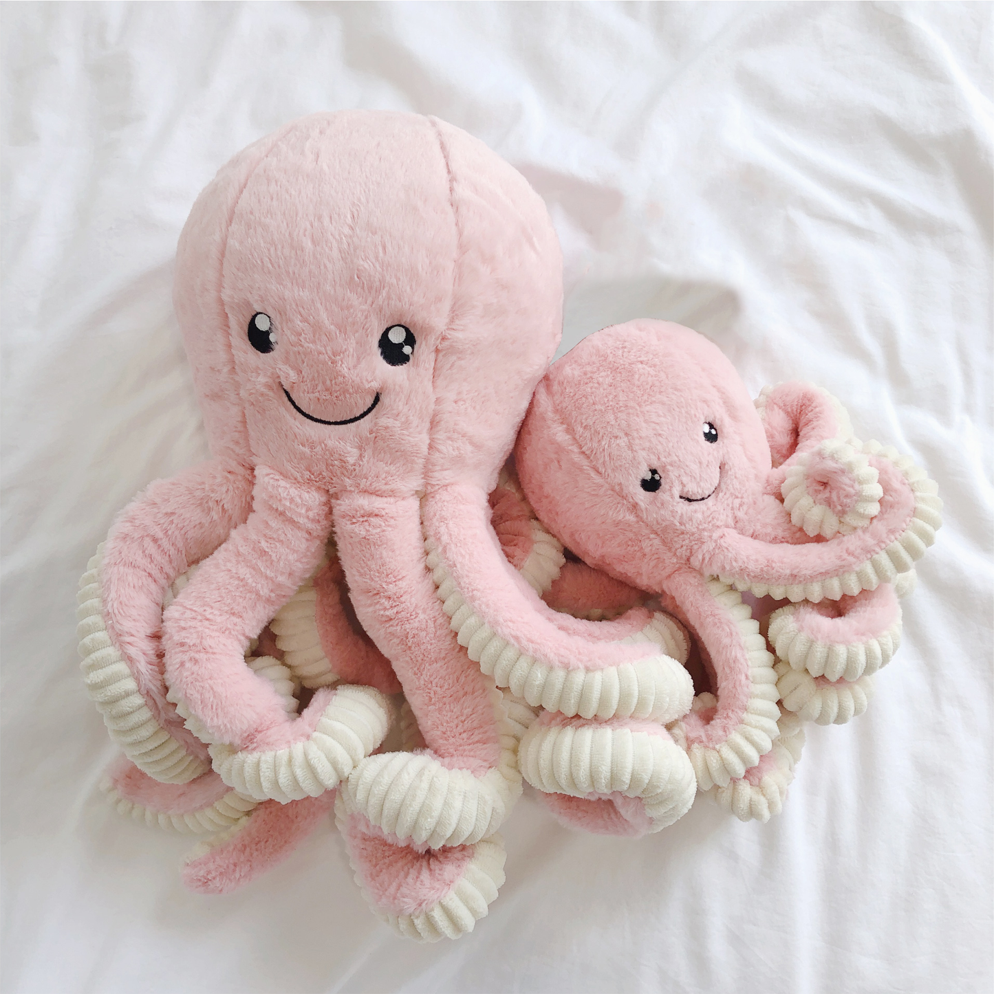 Norvo | Kids Kuschl-Octopus Plush Toy – myk og kelesyk for alle aldersgrupper