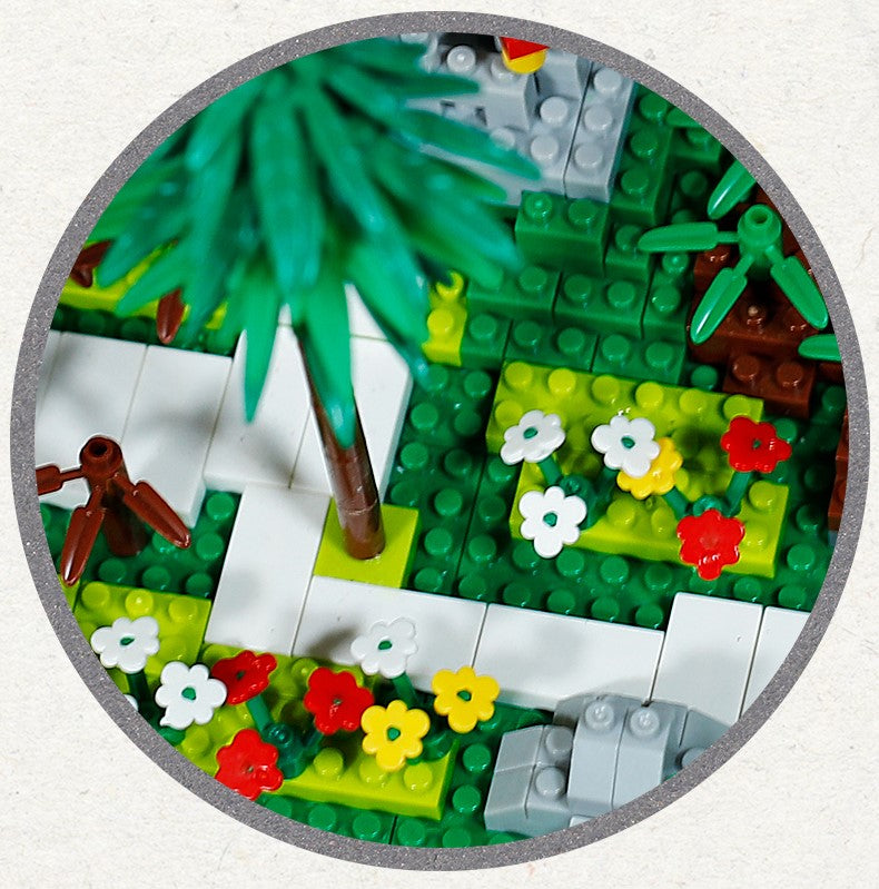 Norvo | Ancient Pagoda Village med Lake Nano Byggesteiner