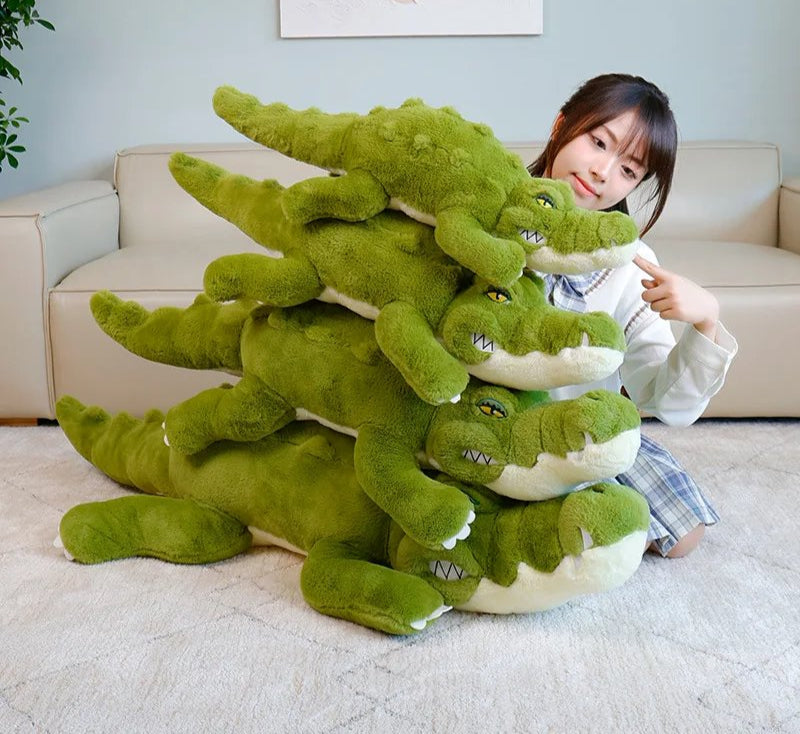 Norvo | Sint Giant Grønn Krokodille Plusselengder