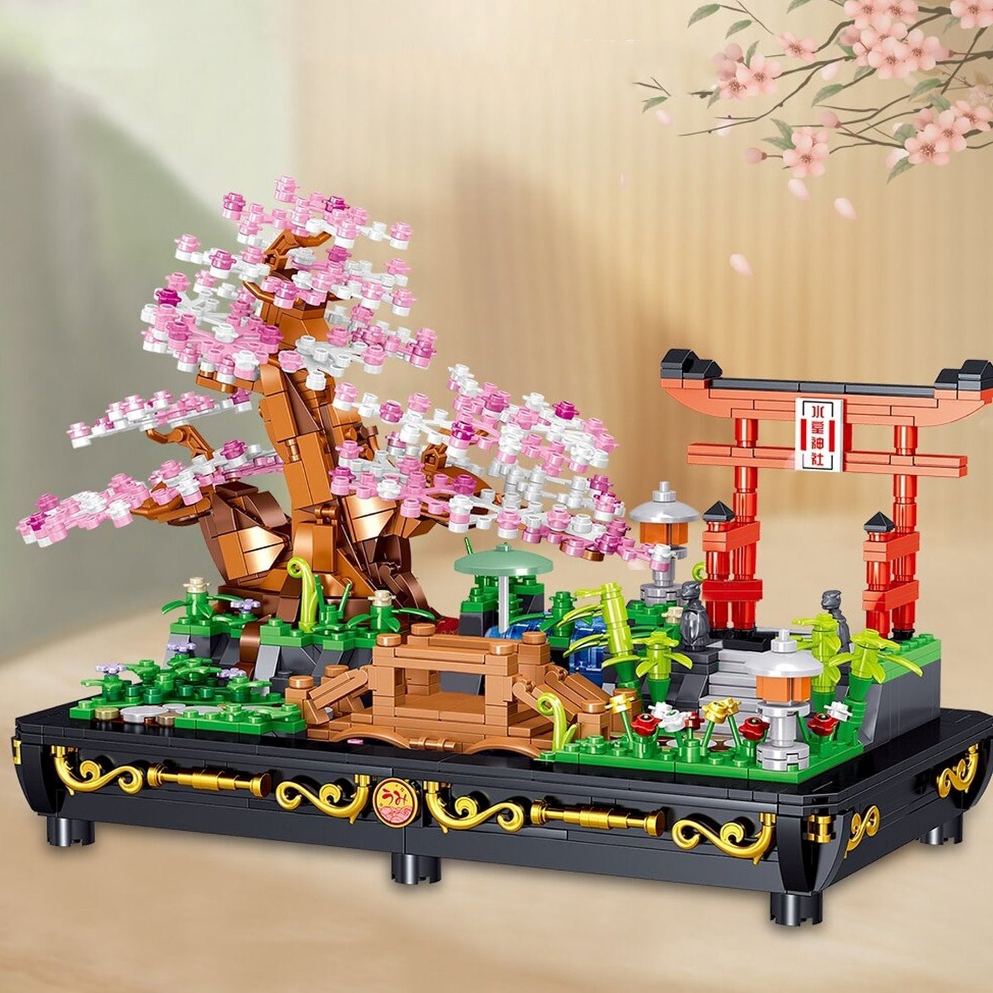 Norvo | Bonsai Cherry Blossom Sakura Shrine Nano Byggesett