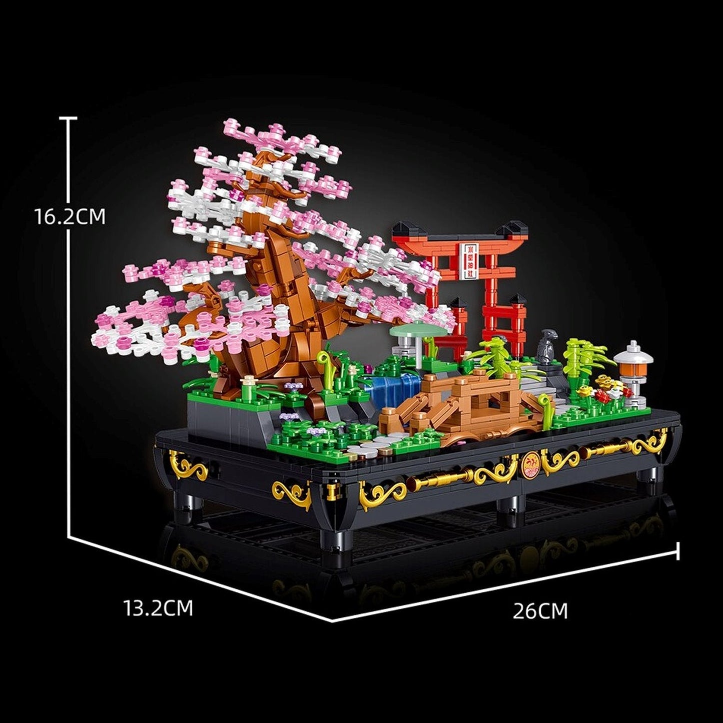 Norvo | Bonsai Cherry Blossom Sakura Shrine Nano Byggesett