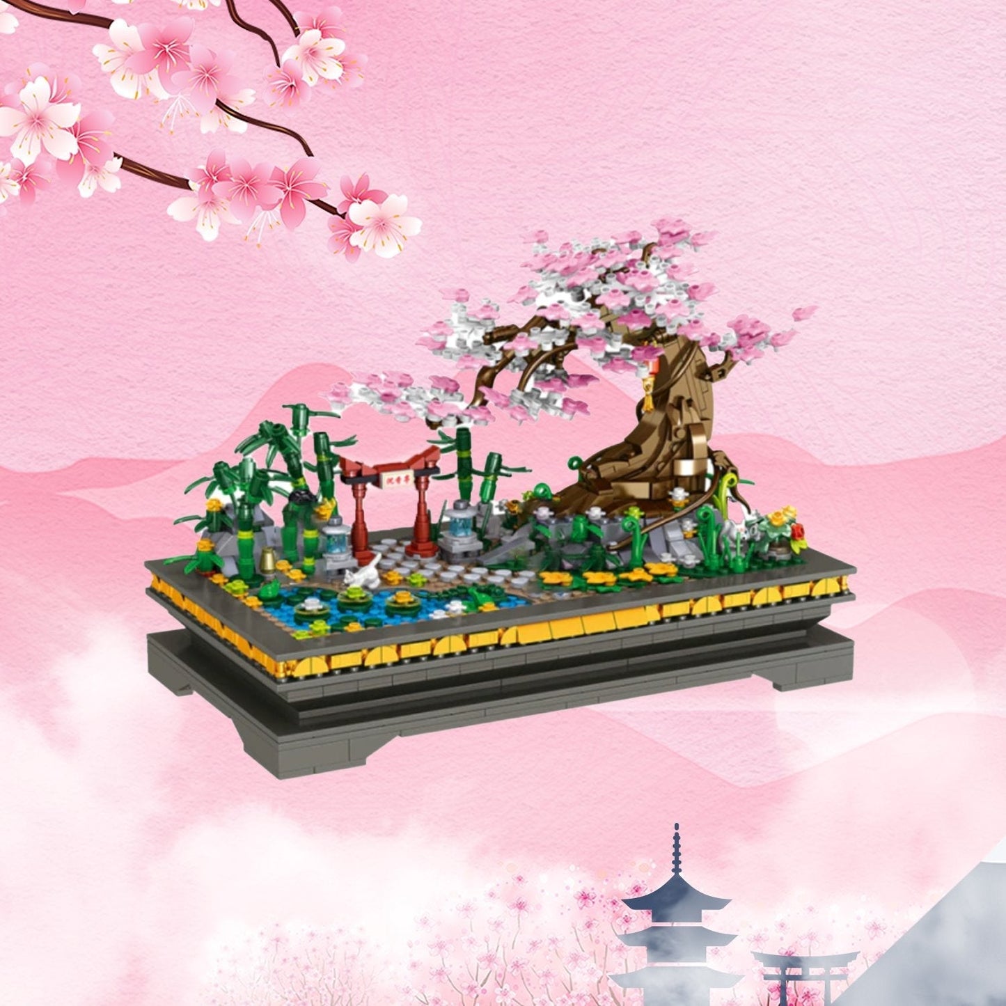 Norvo | Bonsai Cherry Blossom Sakura Shrine Nano Byggesett