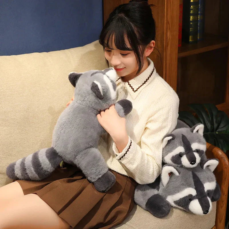 Norvo | Boomer den fluffy vaskebjørn kosedyr