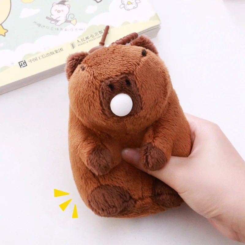 Norvo | Capybara Nøkkelring Anheng Plush