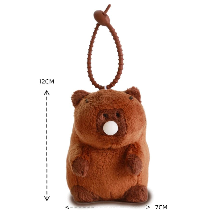 Norvo | Capybara Nøkkelring Anheng Plush
