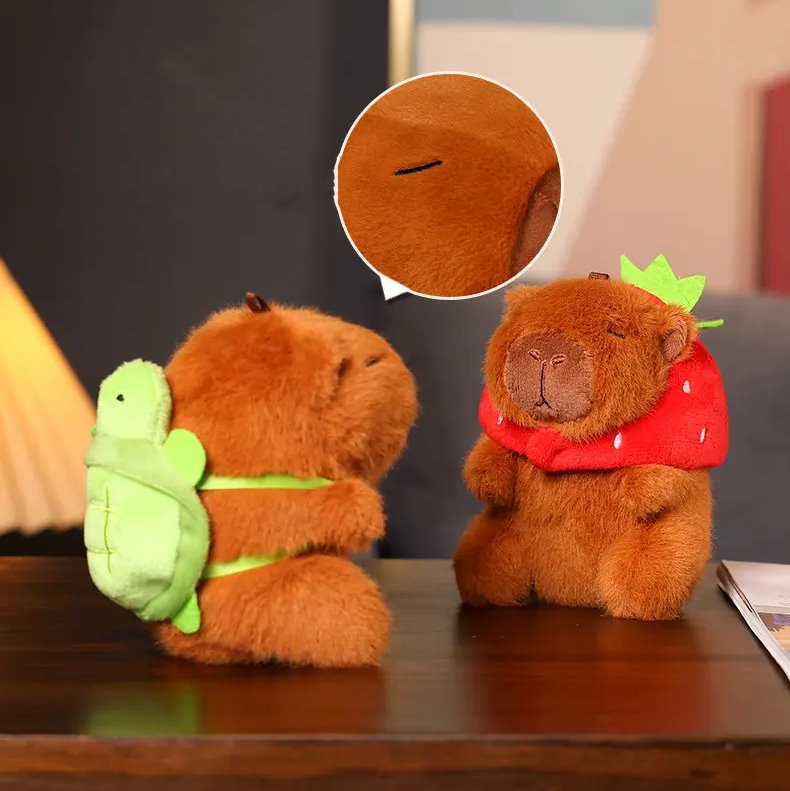 Norvo | Capybara Nøkkelring Anheng Plush