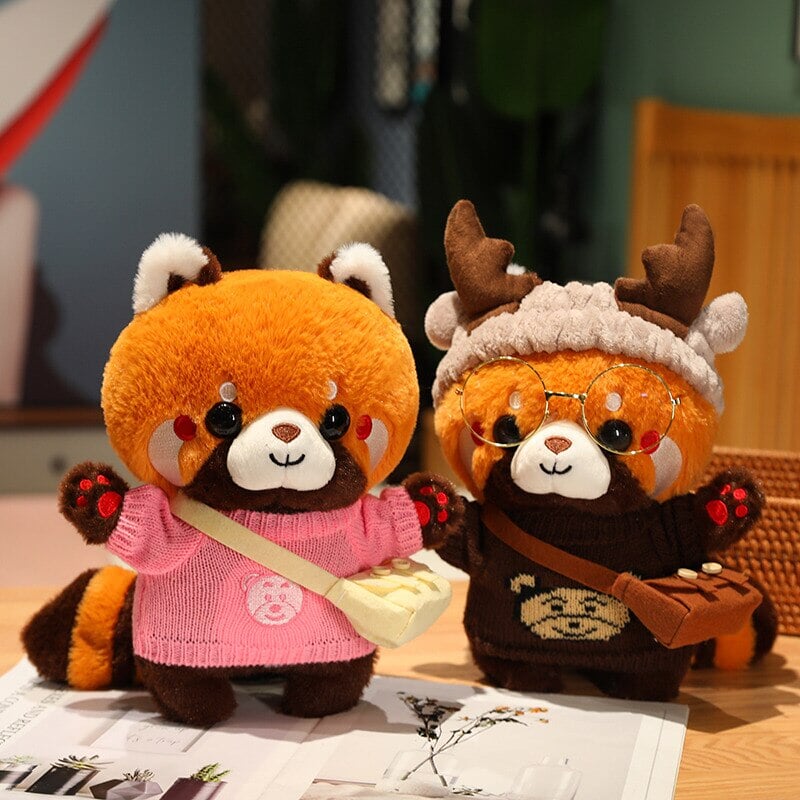 Norvo | Cosplay Chai den røde panda kosedyr