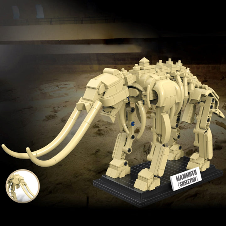 Norvo | Dinosaur Fossil Skeletons Byggeklosser Samling 2 | BEGRENSET LAGER