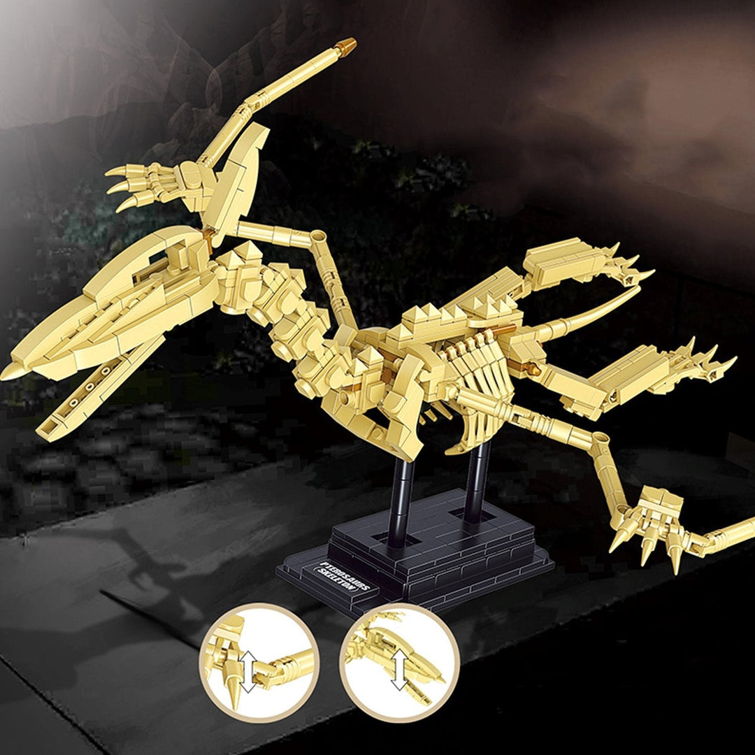 Norvo | Dinosaur Fossil Skeletons Byggeklosser Samling 2 | BEGRENSET LAGER
