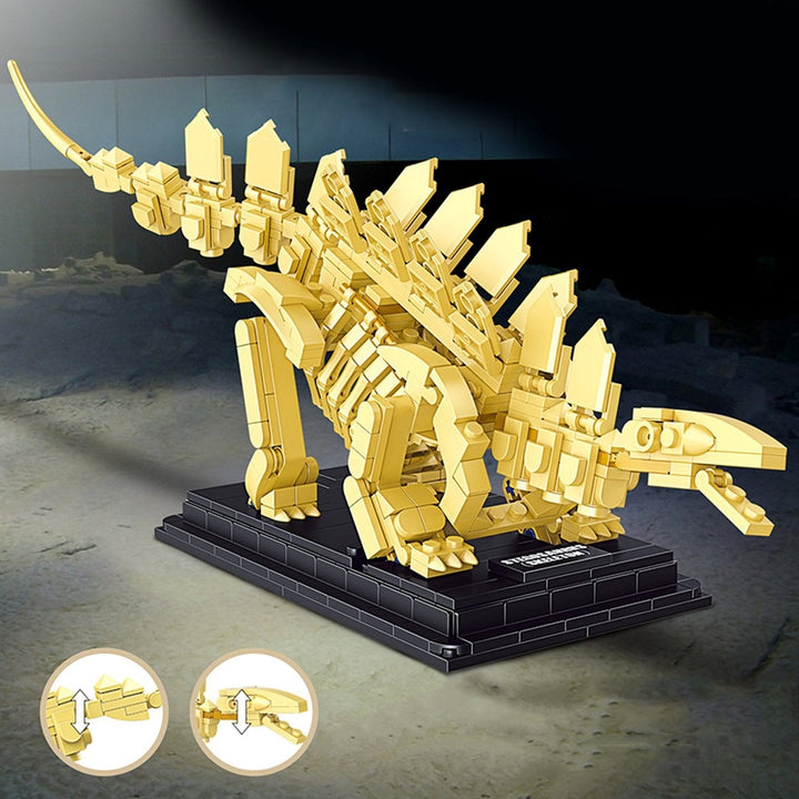 Norvo | Dinosaur Fossil Skeletons Byggeklosser Samling 2 | BEGRENSET LAGER