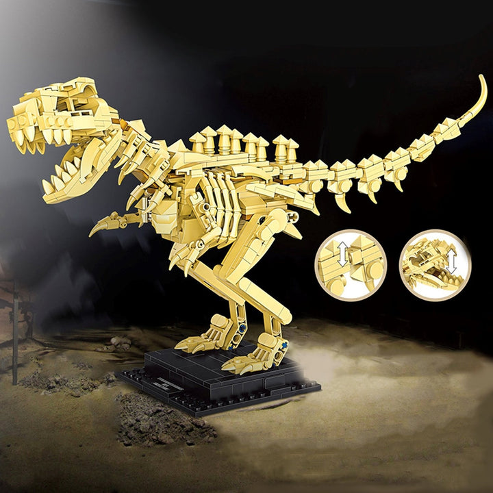 Norvo | Dinosaur Fossil Skeletons Byggeklosser Samling 2 | BEGRENSET LAGER