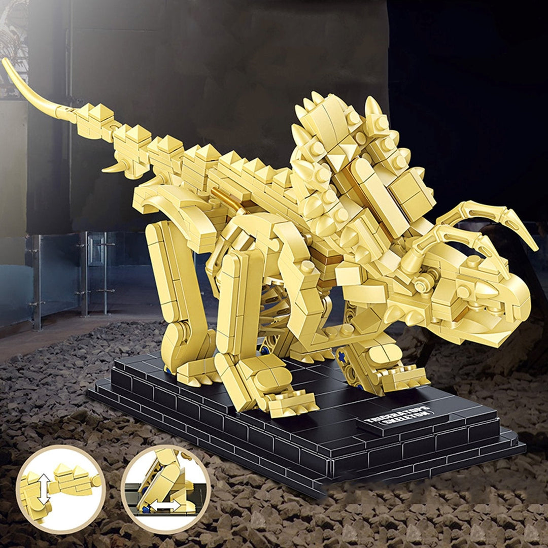 Norvo | Dinosaur Fossil Skeletons Byggeklosser Samling 2 | BEGRENSET LAGER