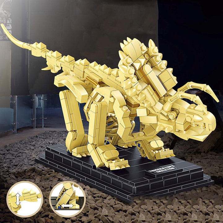Norvo | Dinosaur Fossil Skeletons Byggeklosser Samling 2 | BEGRENSET LAGER