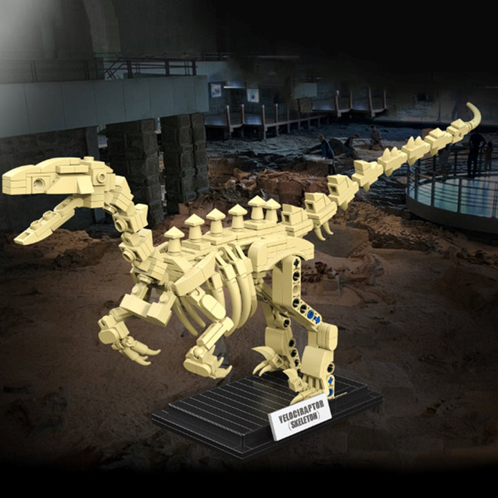 Norvo | Dinosaur Fossil Skeletons Byggeklosser Samling 2 | BEGRENSET LAGER