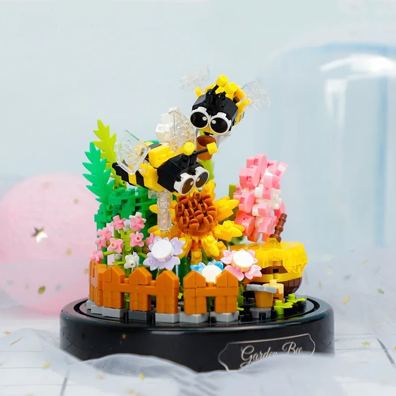 Norvo | Blomster Insekter Sommerfugl Bi Nano Byggekuler