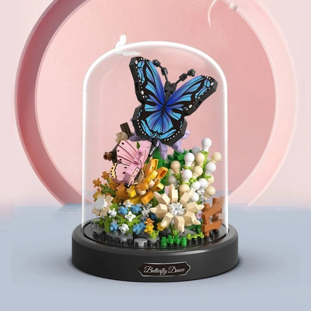 Norvo | Blomster Insekter Sommerfugl Bi Nano Byggekuler