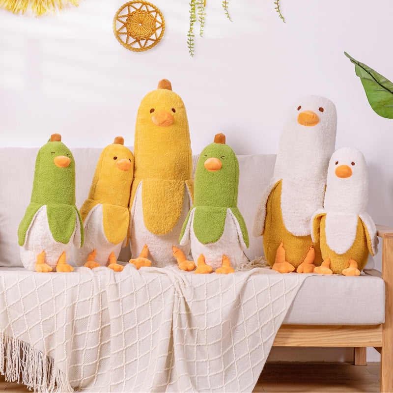 Norvo | Fluffy Banana Duck Crew Plushies