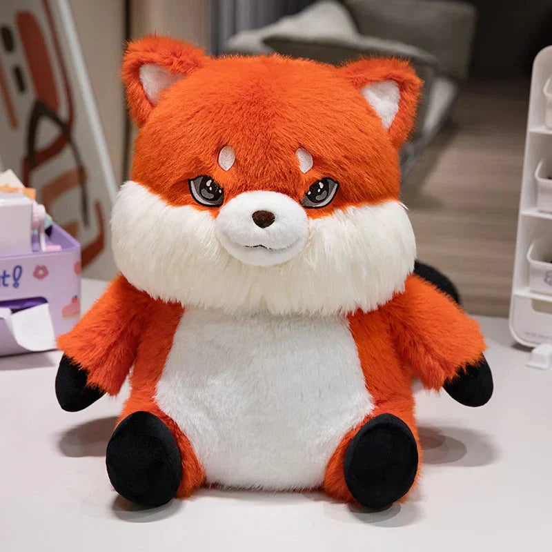 Norvo | Fluffy Chubby Fox Plushie