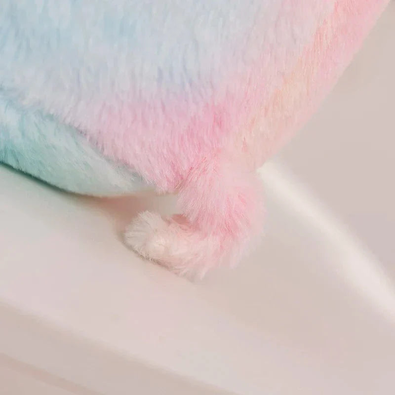 Norvo | Galaxy Rainbow Pig Holding Shell Plushie