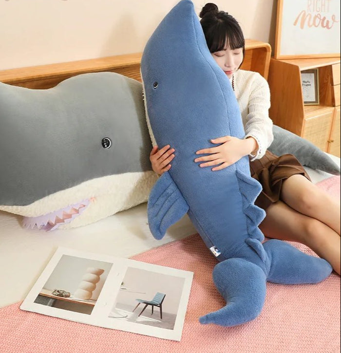 Norvo | Kjempe Blå Grå Hval Plushies