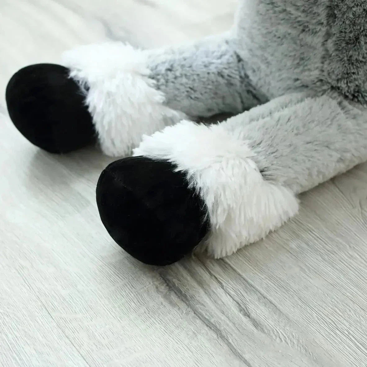 Norvo | Gigantisk Fluffy Brun Grå Hest Kosedyr