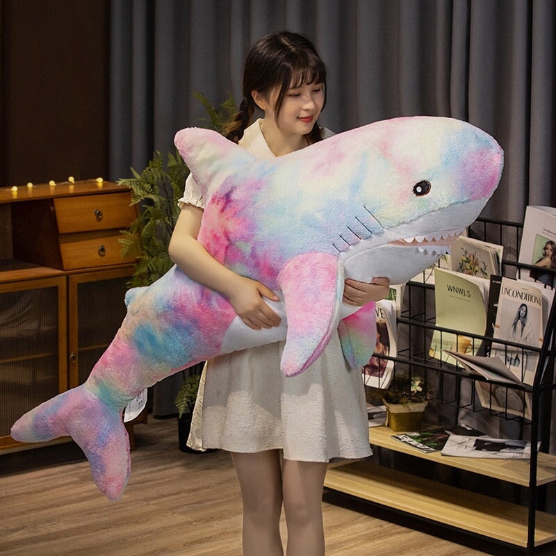Norvo | Giant Fuzzy Galaxy Shark Plushies