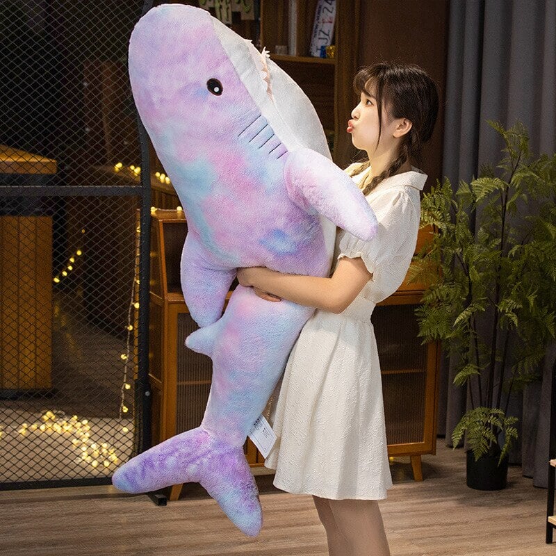 Norvo | Giant Fuzzy Galaxy Shark Plushies