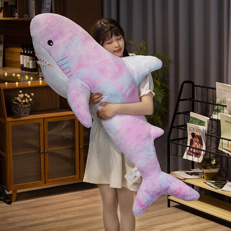 Norvo | Giant Fuzzy Galaxy Shark Plushies
