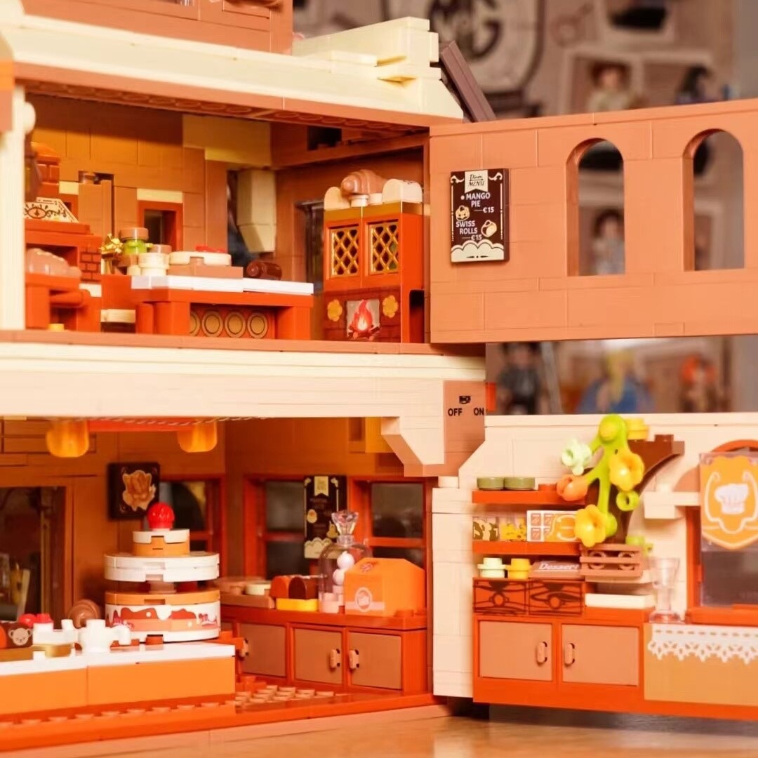 Norvo | Honey Bear Cupcakes & Cookies Bakeri Mikro Byggeklosser