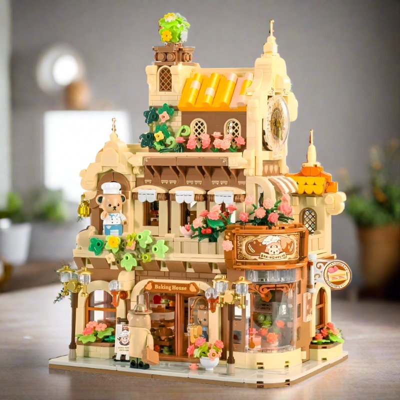 Norvo | Honey Bear Cupcakes & Cookies Bakeri Mikro Byggeklosser