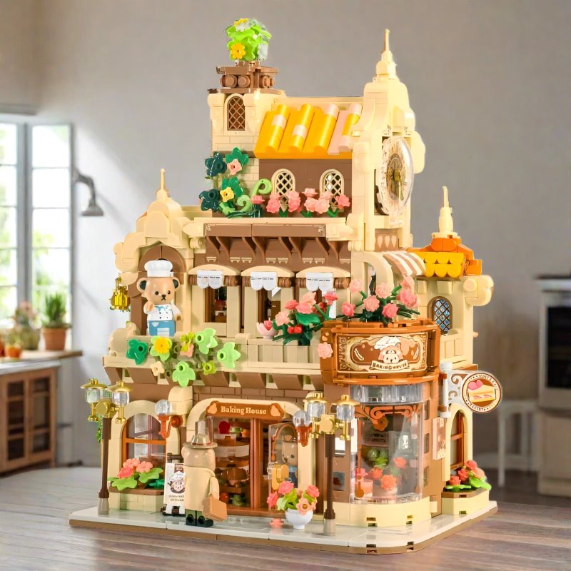 Norvo | Honey Bear Cupcakes & Cookies Bakeri Mikro Byggeklosser