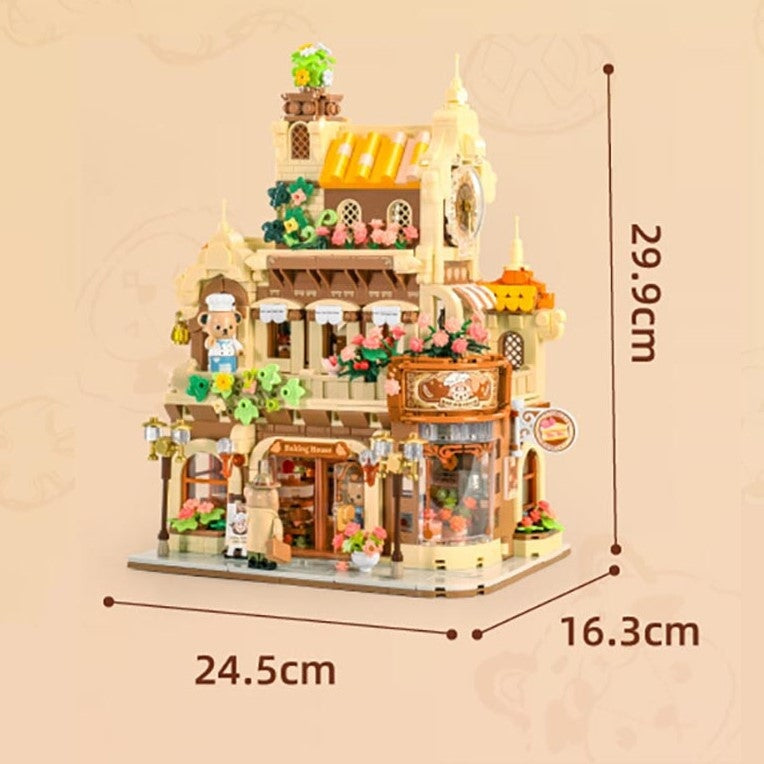 Norvo | Honey Bear Cupcakes & Cookies Bakeri Mikro Byggeklosser