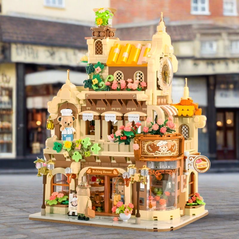 Norvo | Honey Bear Cupcakes & Cookies Bakeri Mikro Byggeklosser