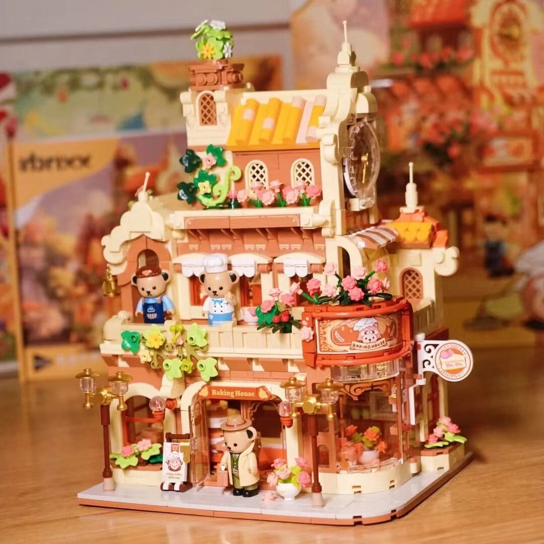 Norvo | Honey Bear Cupcakes & Cookies Bakeri Mikro Byggeklosser