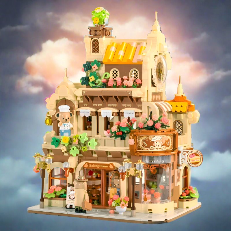 Norvo | Honey Bear Cupcakes & Cookies Bakeri Mikro Byggeklosser