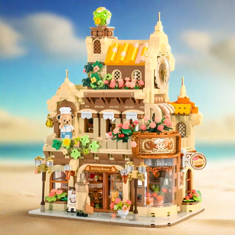 Norvo | Honey Bear Cupcakes & Cookies Bakeri Mikro Byggeklosser